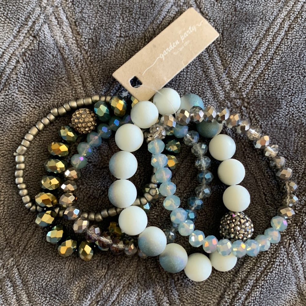 Set of 5 Garden Party Bracelets